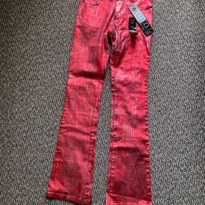 Red Y.O.Y.O. Pants, size 5/6